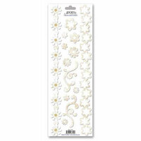 Carolee's Creations - Adornit - Rae Collection - Cardstock Stickers - Daisy Soft, CLEARANCE