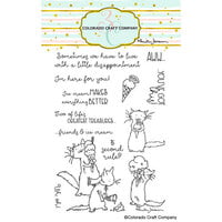 Colorado Craft Company - Clear Photopolymer Stamps - Ice Cream Day