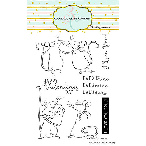 Colorado Craft Company - Clear Photopolymer Stamps - Ever Thine