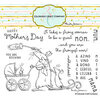 Colorado Craft Company - Clear Photopolymer Stamps - Amazing Mom