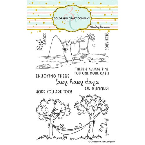 Colorado Craft Company - Clear Photopolymer Stamps - Recharge