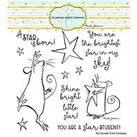 Colorado Craft Company - Clear Photopolymer Stamps - Star Is Born