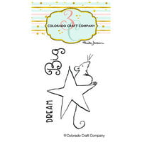 Colorado Craft Company - Clear Photopolymer Stamps - Mini - Dream Big