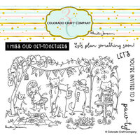 Colorado Craft Company - Clear Photopolymer Stamps - Garden Party