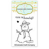Colorado Craft Company - Christmas - Clear Photopolymer Stamps - Sweetest Snowman Mini