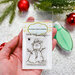 Colorado Craft Company - Christmas - Clear Photopolymer Stamps - Sweetest Snowman Mini