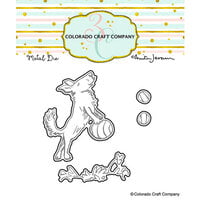 Colorado Craft Company - Furry Friends Collection - Dies - Play Ball