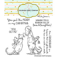 Colorado Craft Company - Christmas - Clear Photopolymer Stamps - Gift Exchange