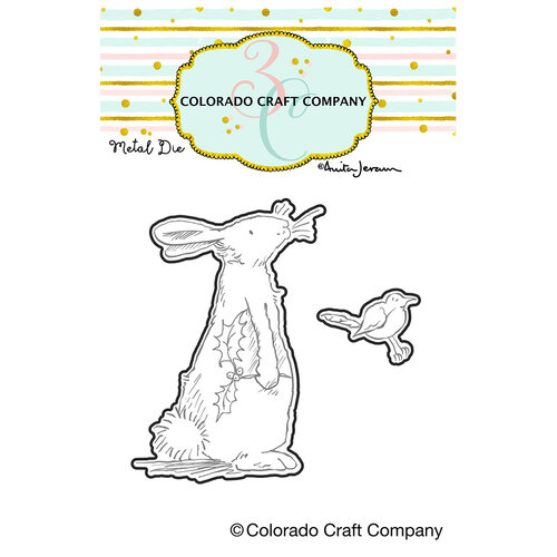 Colorado Craft Company - Christmas - Dies - Bird Perch