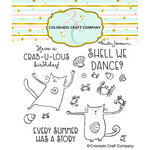 Colorado Craft Company - End Of Summer Fun Collection - Clear Photopolymer Stamps - Summer Story