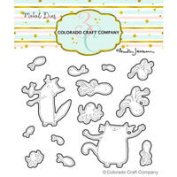 Colorado Craft Company - End Of Summer Fun Collection - Dies - Beach Escape