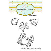 image of Colorado Craft Company - End Of Summer Fun Collection - Dies - Crabby Mini