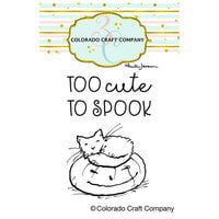 Colorado Craft Company - Clear Photopolymer Stamps - Too Cute To Spook Mini