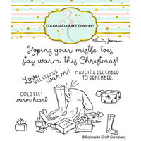 Colorado Craft Company - Clear Photopolymer Stamps - Mistle Toes