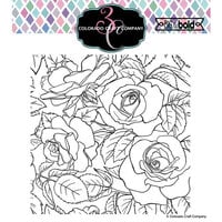 Colorado Craft Company - Clear Photopolymer Stamps - Big and Bold - Smell the Roses - Background