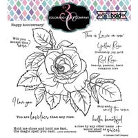 Colorado Craft Company - Clear Photopolymer Stamps - Big and Bold - Smell the Roses