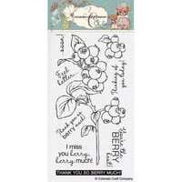 Colorado Craft Company - Clear Photopolymer Stamps - Slimline - Berry Much