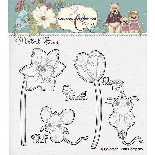 Colorado Craft Company - Dies - Daffodil Mice