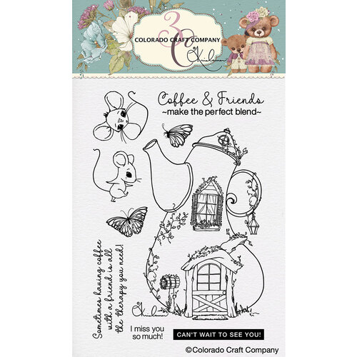 Colorado Craft Company - Clear Photopolymer Stamps - Perfect Blend