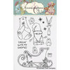 Colorado Craft Company - Christmas - Clear Photopolymer Stamps - Chillin' Gnomies