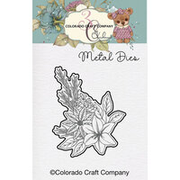 Colorado Craft Company - Christmas - Dies - Mini - Floral Accent