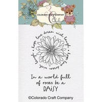 Colorado Craft Company - Clear Photopolymer Stamps - Daisy Mini