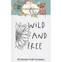 Colorado Craft Company - Clear Photopolymer Stamps - Wild and Free Mini