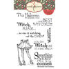 Colorado Craft Company - Lovely Legs Collection - Clear Photopolymer Stamps - Best Witches