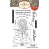Colorado Craft Company - Lovely Legs Collection - Clear Photopolymer Stamps - Summer Season - Sunflowers