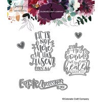 Colorado Craft Company - Savvy Sentiments Collection - Dies - By His Wounds