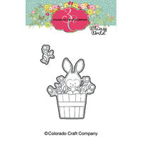 Colorado Craft Company - Whimsy World Collection - Dies - Bunny Bushel Mini