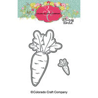 Colorado Craft Company - Whimsy World Collection - Dies - Carrots for Bunny Mini