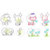 CC Designs - Cling Mounted Rubber Stamps - Spring has Sprung
