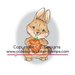 CC Designs - Cling Mounted Rubber Stamps - Carrot Love