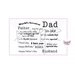 CC Designs - Cling Mounted Rubber Stamps - All About Dad Sentiments