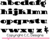 CC Designs - Cutter Dies - Doodledoo Lowercase