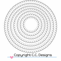 CC Designs - Cutter Dies - Scalloped Circles