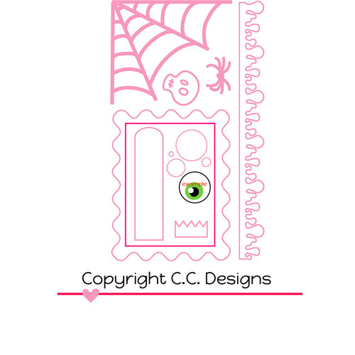 CC Designs - Cutter Dies - Make A Card 8 - Halloween