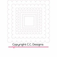 CC Designs - Cutter Dies - Scallop Squares