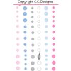 CC Designs - Enamel Dots - Snowy Day