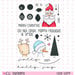 CC Designs - Clear Acrylic Stamps - Christmas Tags