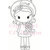 CC Designs - Cling Mounted Rubber Stamps - Spring Kiki La Rue