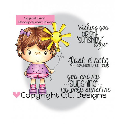 CC Designs - Little Pixie Collection - Clear Acrylic Stamps - Sunshine
