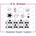 CC Designs - Cling Mounted Rubber Stamps - Garden Candy Labels