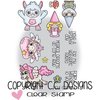 CC Designs - Meoples Collection - Clear Acrylic Stamps - Mythical Cuties