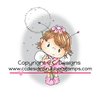 CC Designs - Pollycraft Collection - Cling Mounted Rubber Stamps - Elfie