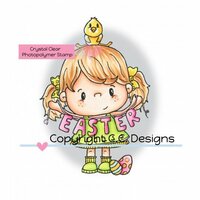 CC Designs - Pollycraft Collection - Clear Acrylic Stamps - Chicky