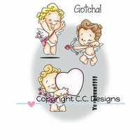 CC Designs - Robertos Rascals Collection - Clear Acrylic Stamps - Cupids