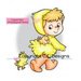 CC Designs - Robertos Rascals Collection - Clear Acrylic Stamps - Chicky Henry
