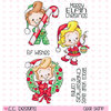 CC Designs - Robertos Rascals Collection - Christmas - Clear Acrylic Stamps - Elves